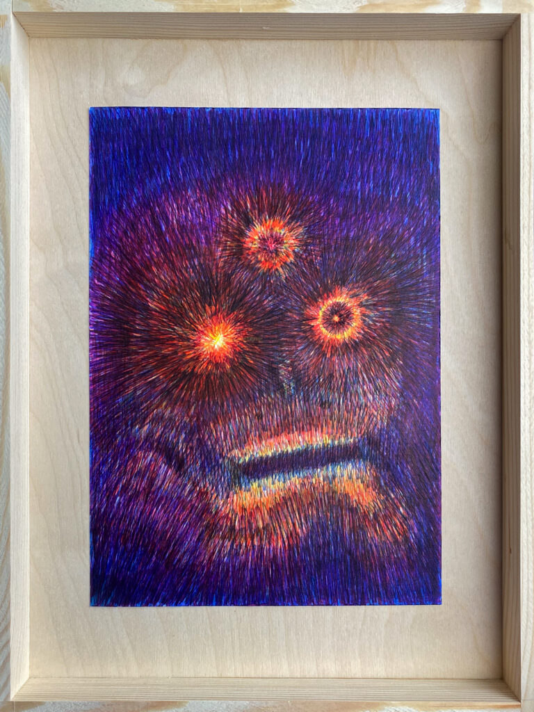 Masks / drawings / 2025