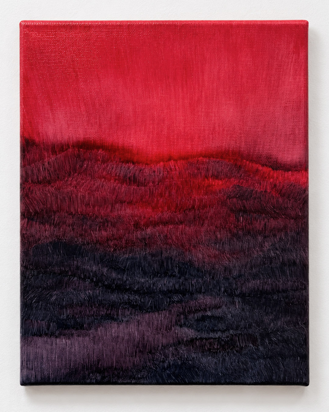 Borderline: Myawaddy / Mae Sot ~16.6908°N, 98.5167°E, oil on canvas, 30 x 24 cm, 2026