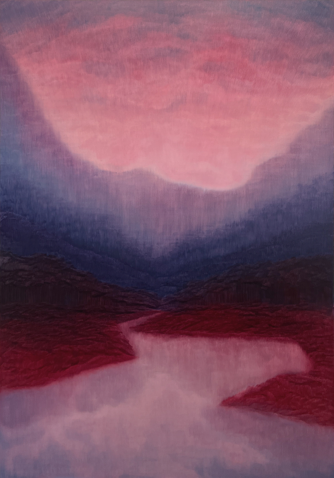 Borderline: Arauca / Apure ~7.09°N, 70.74°W, 200 x 140 cm, 2026